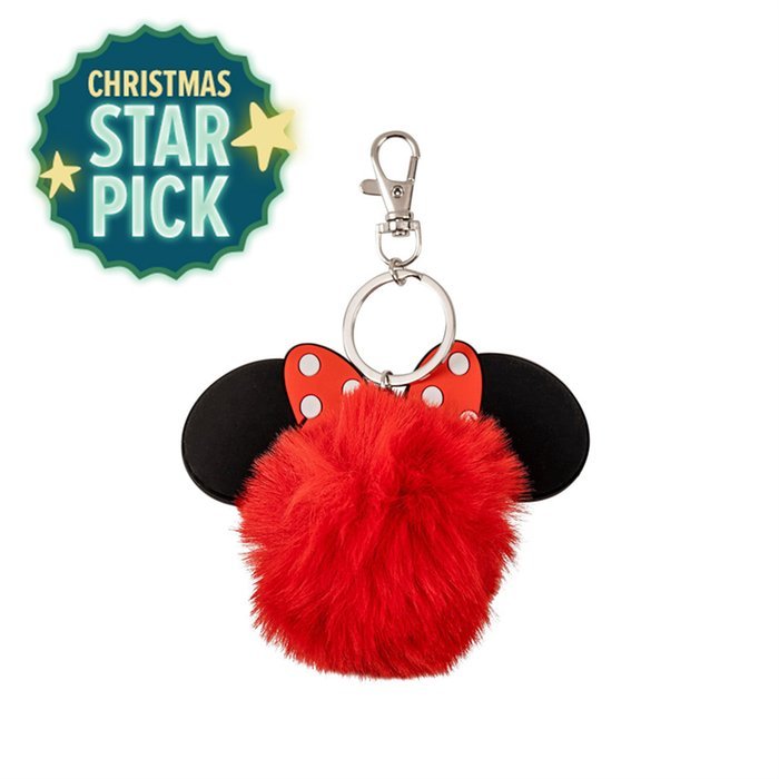 Disney Minnie Mouse Pom-pom Keyring