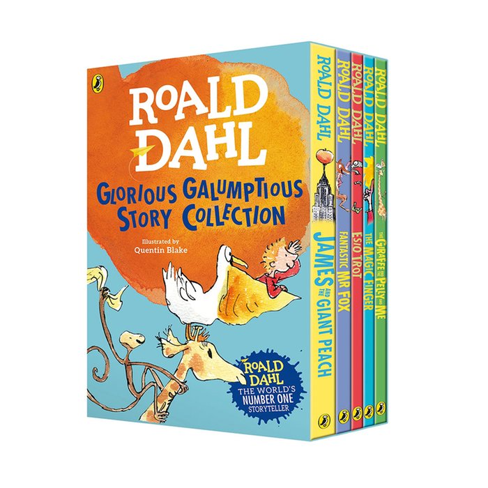 Roald Dahl's Glorious Galumptious Story Book Collection