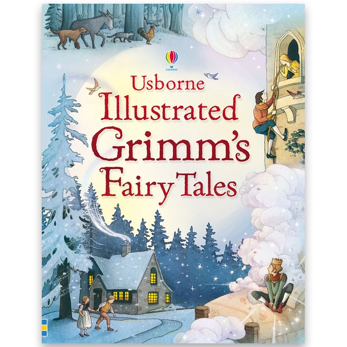Usborne Illustrated Grimm's Fairy Tales Book