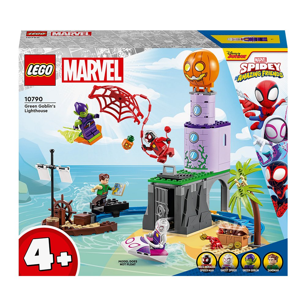 Lego Spiderman At Green Goblin's Lighthouse (10790) Toys & Games