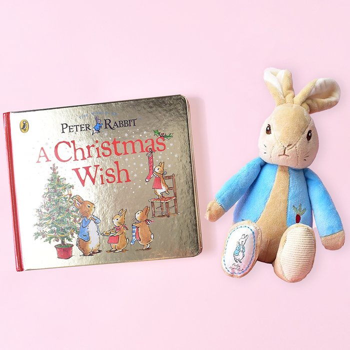 Peter Rabbit: A Christmas Wish Book & My First Peter Rabbit Soft Toy