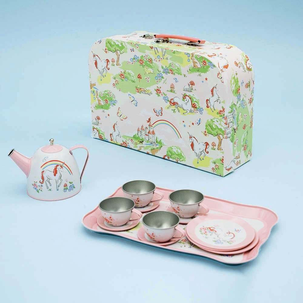 Cath Kidston Unicorn Kingdom Kids Tea Set Toys & Games