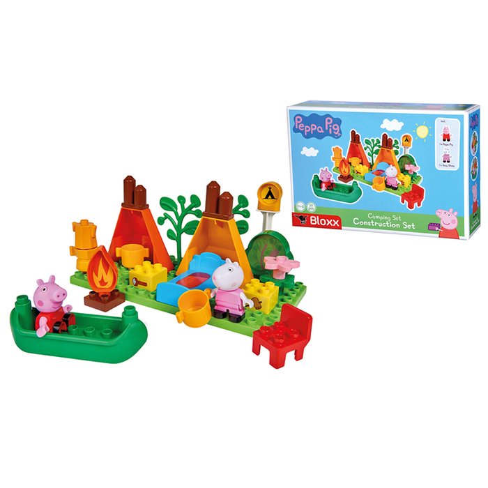 BIG-Bloxx Peppa Pig Camping Set