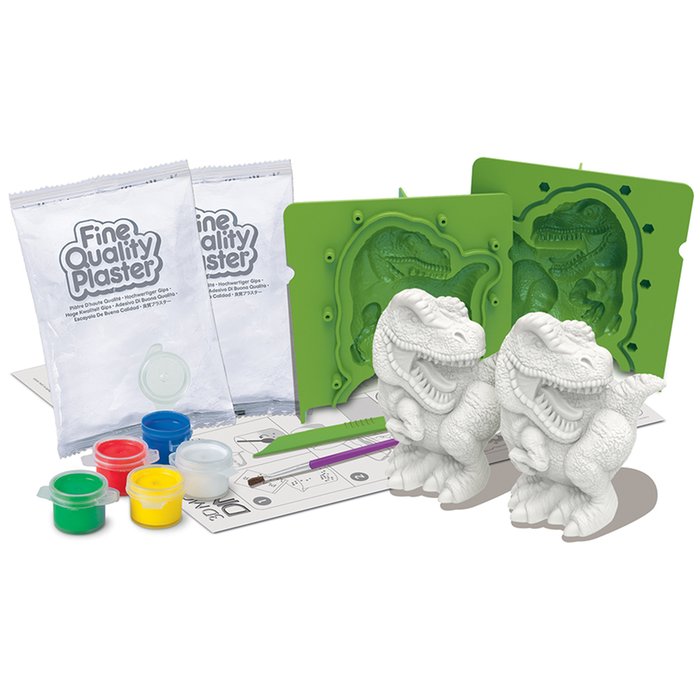Mould and Paint 3D Dinosaurs Kit