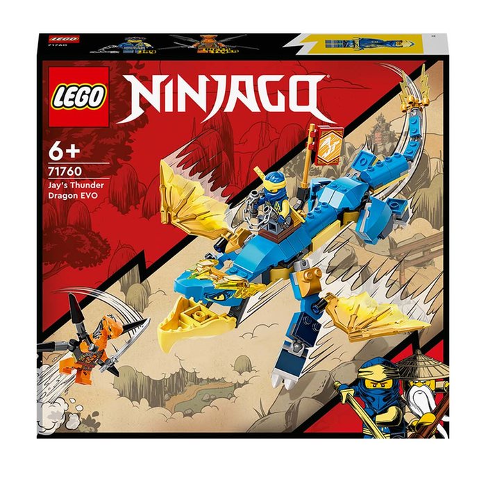 LEGO NINJAGO Jay’s Thunder Dragon EVO Set (71760)