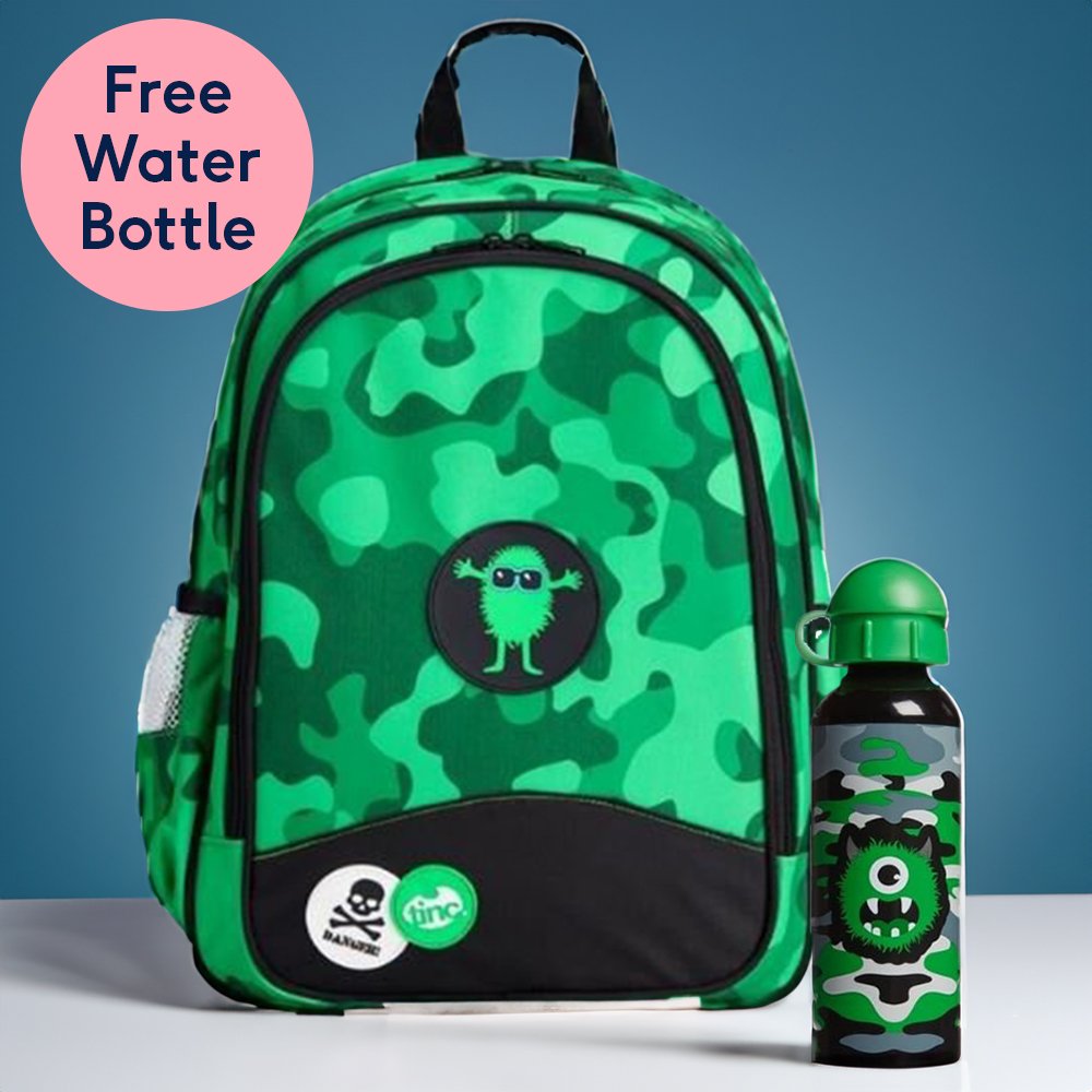 Tinc Hugga Backpack & Water Bottle