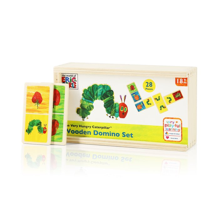Hungry Caterpillar Wooden Dominoes