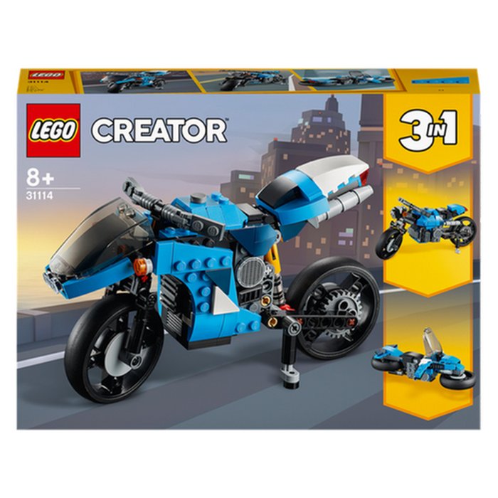 LEGO Creator 3 in 1 Superbike Building Set (31114)