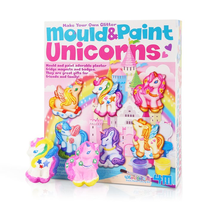 Make Your Own Glittered Unicorns Kit