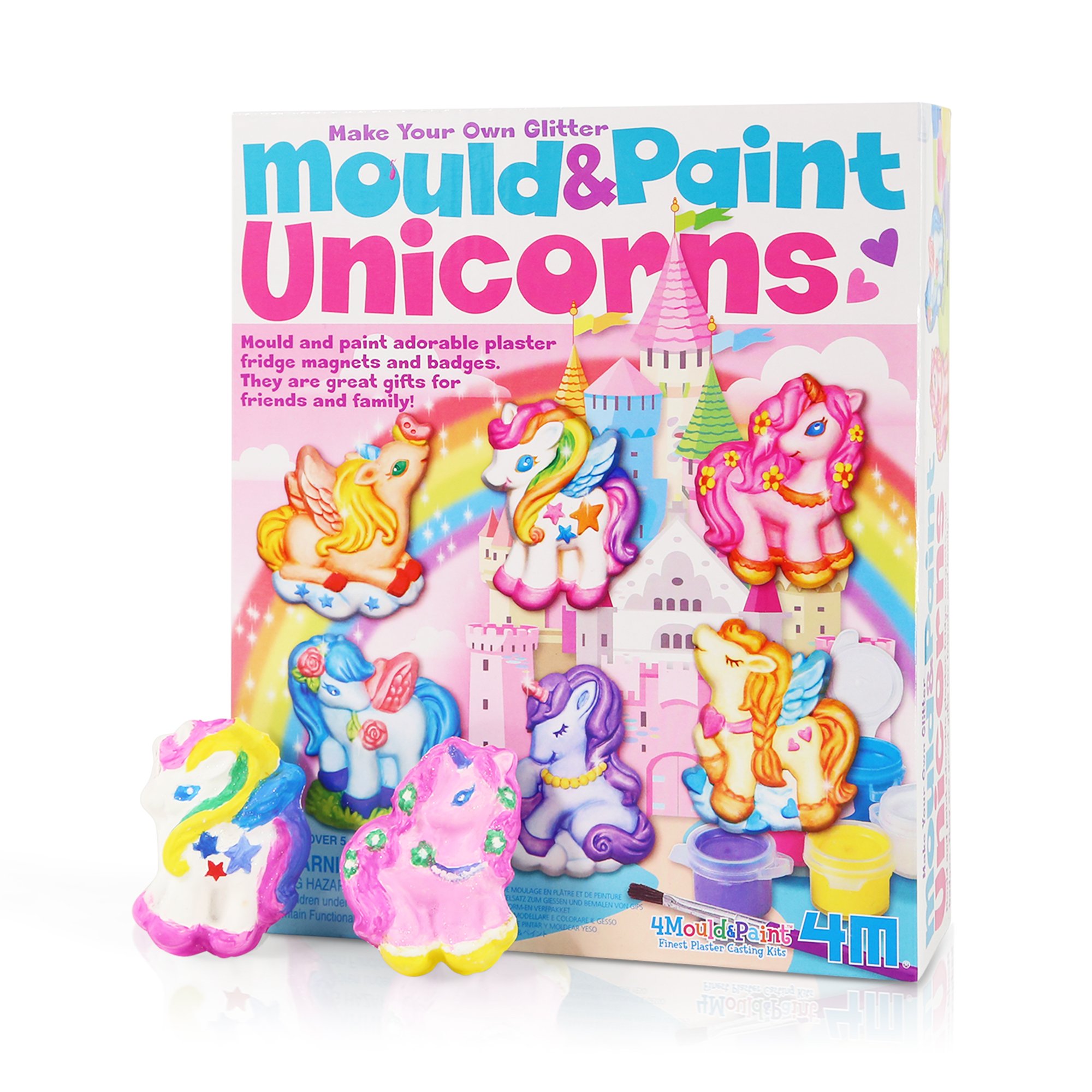 Moonpig Great Gizmos Make Your Own Glittered Unicorns Kit Toys & Games