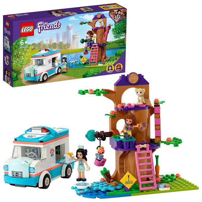 LEGO Friends Vet Clinic Ambulance Toy Car 41445