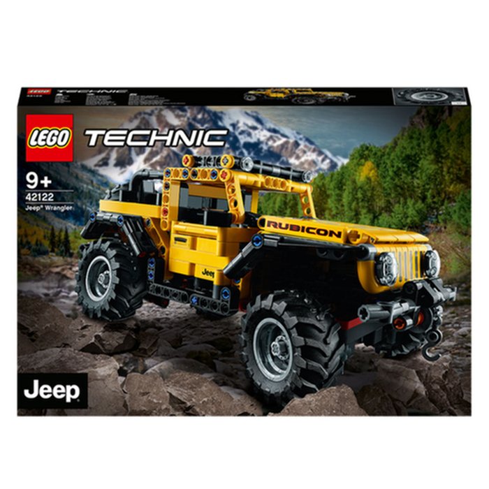 LEGO Technic Jeep Wrangler Toy Car (42122)