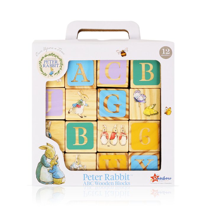 Peter Rabbit Wooden Picture Blocks Moonpig