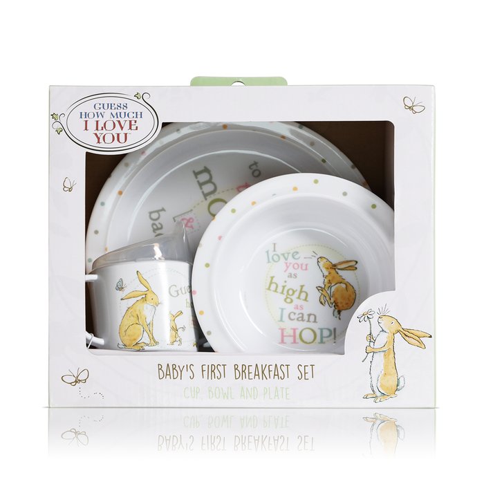 Guess How Much I Love You' Baby's 1st Breakfast Set