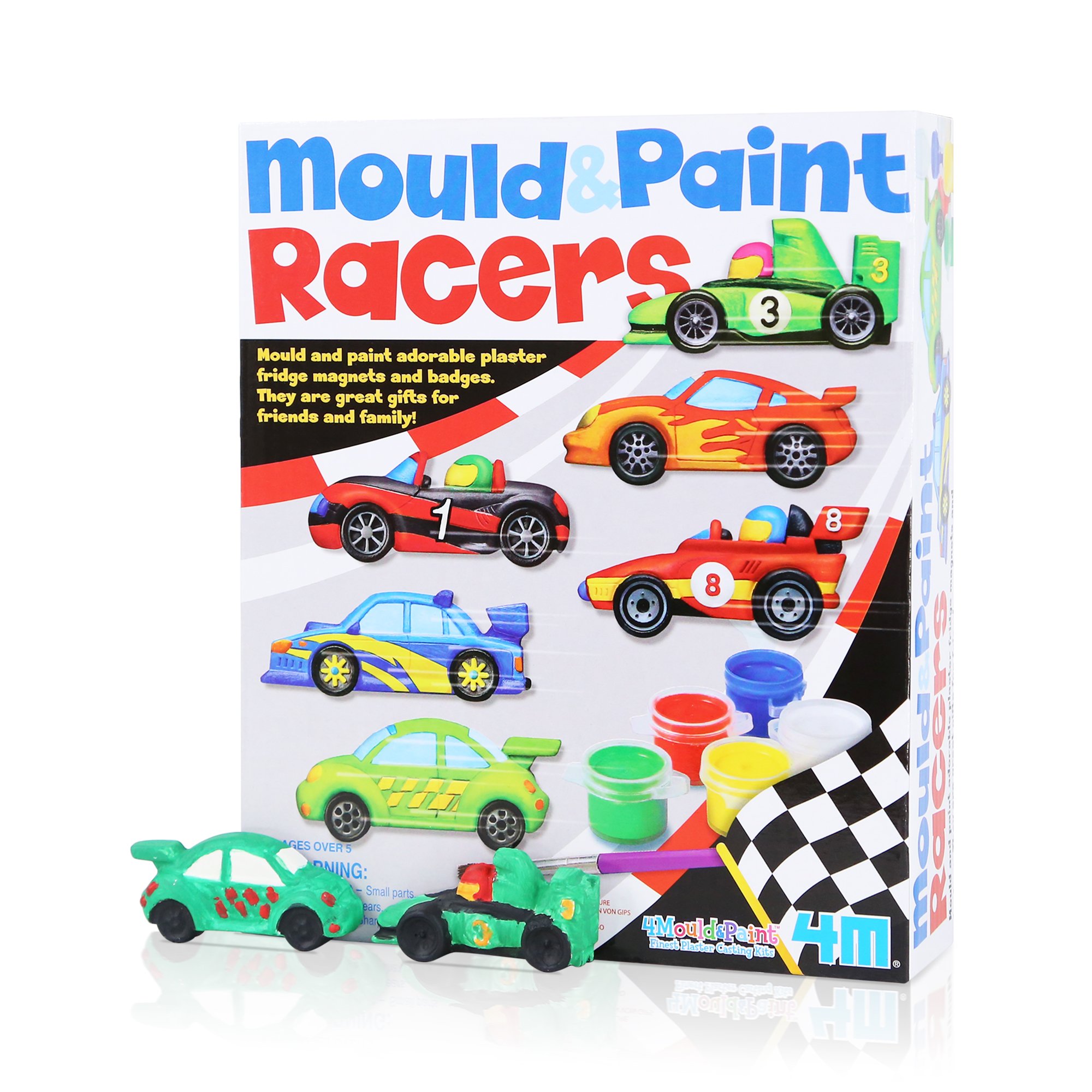 Great Gizmos Mould & Paint Racers Toys & Games