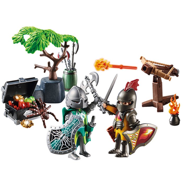 Playmobil Knights Starter Pack with Treasure