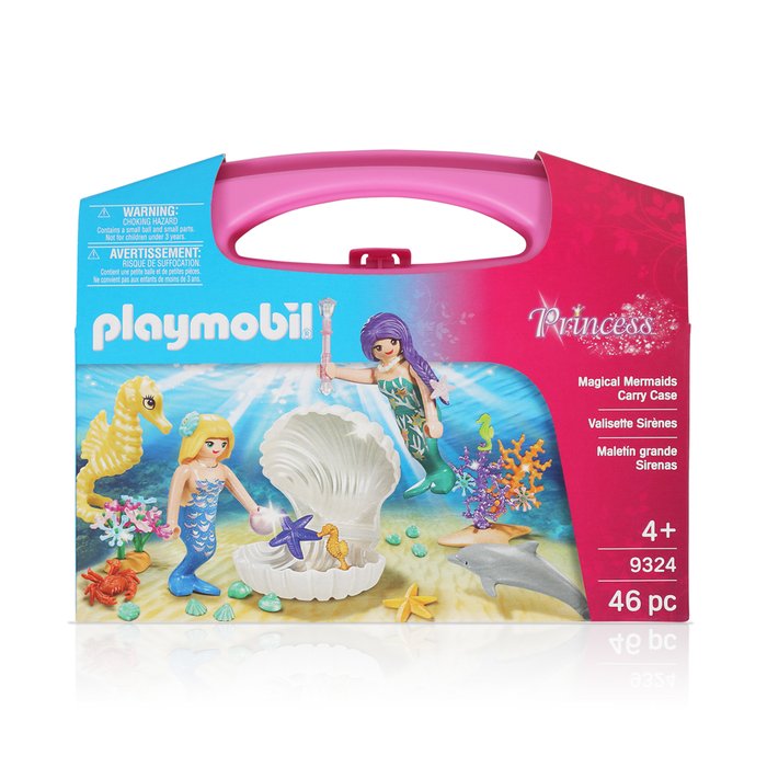 playmobil mermaid carry case