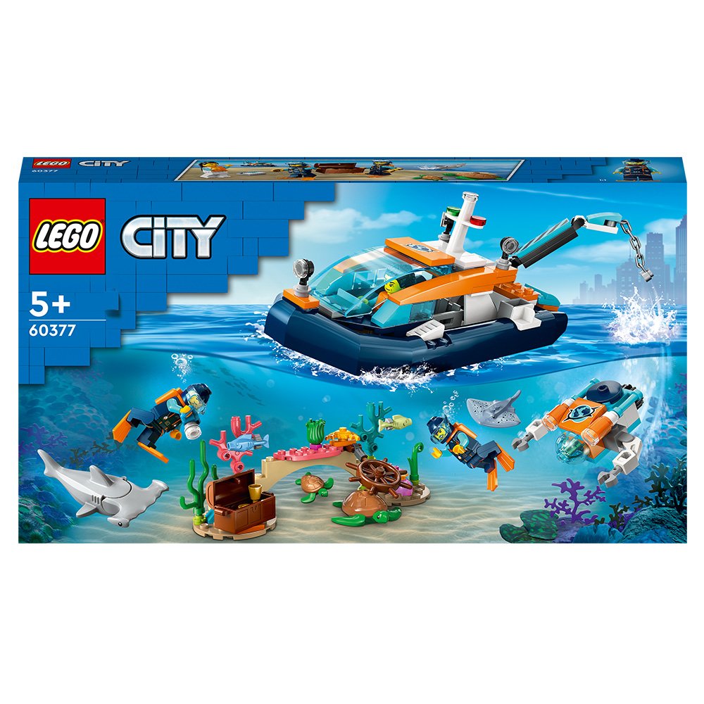 Lego(r) Explorer Diving Boat (60377) Toys & Games