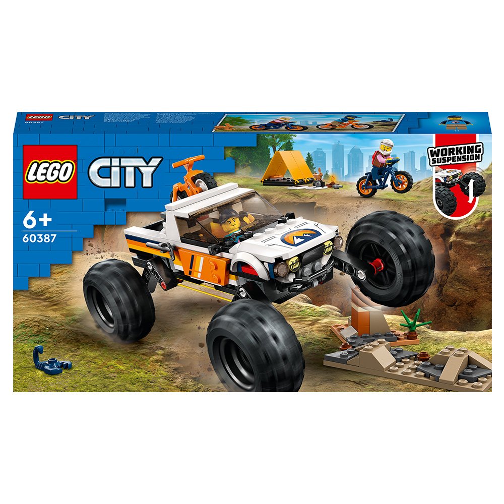 Lego City 4X4 -Roader Monster Truck (60387) Toys & Games