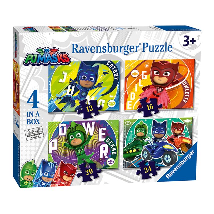 Ravensburger PJ Masks Jigsaw Puzzle 4 Part Set