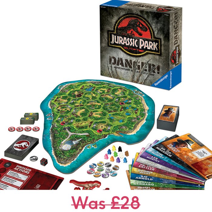 Ravensburger Jurassic Park Adventure Strategy Game