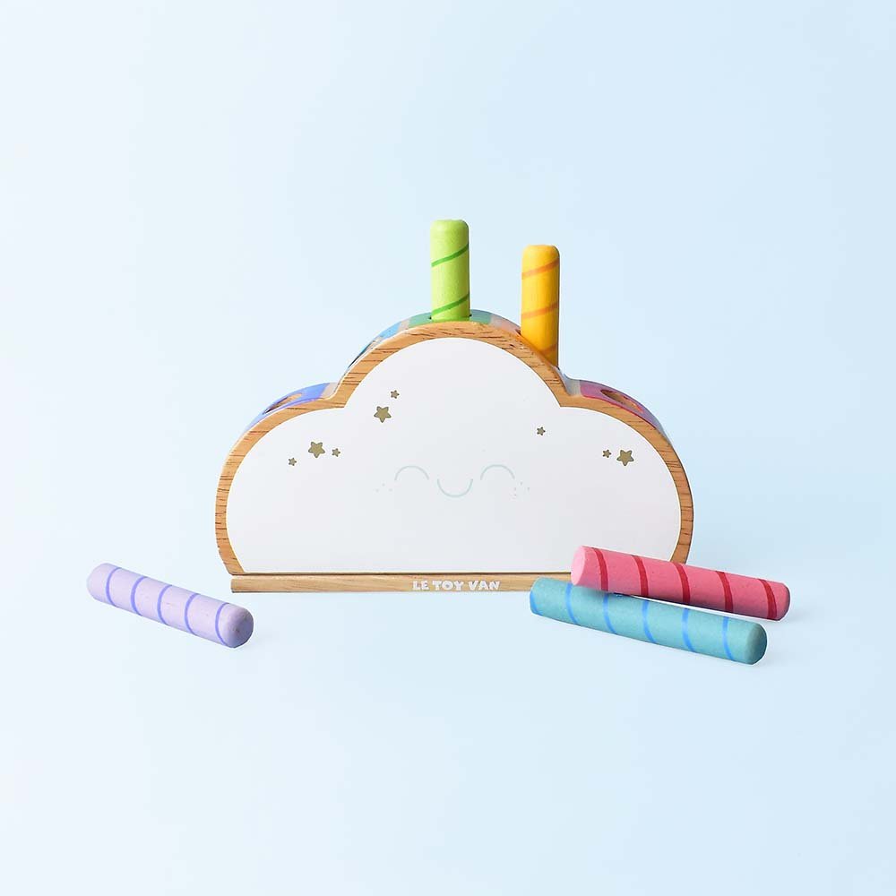 Le Toy Van Wooden Rain Cloud Pop Toys & Games