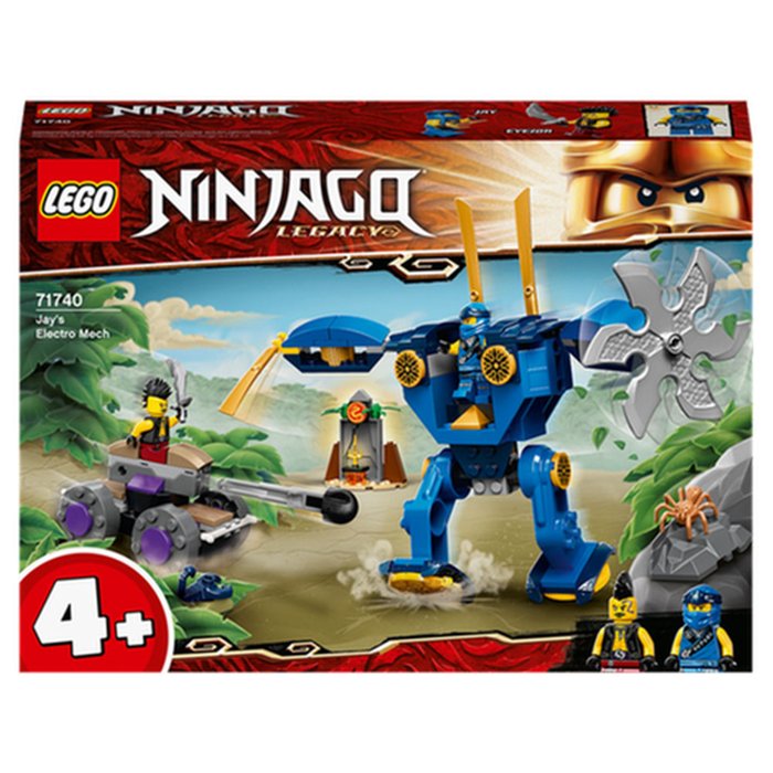 LEGO NINJAGO Legacy Jay’s Electro Mech Toy (71740)
