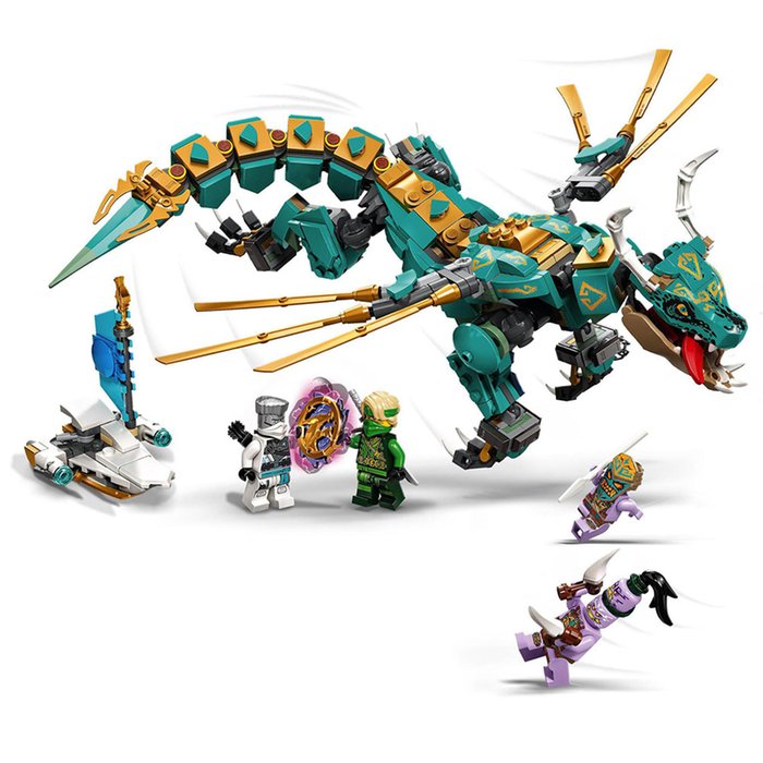 LEGO NINJAGO Jungle Dragon Toy Building Set 71746 | Moonpig