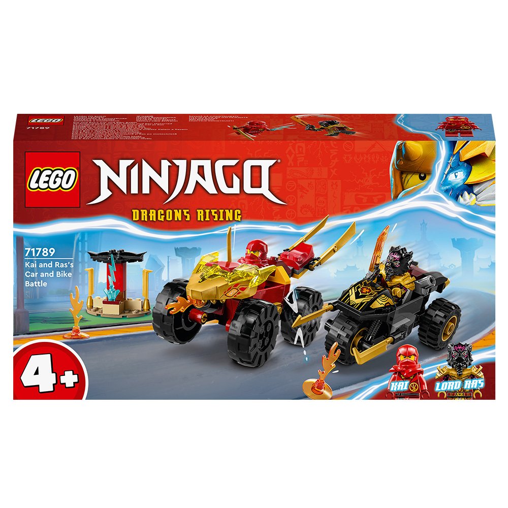 Lego(r) Ninjago Kai & Ras' Car Bike Battle (71789) Toys & Games