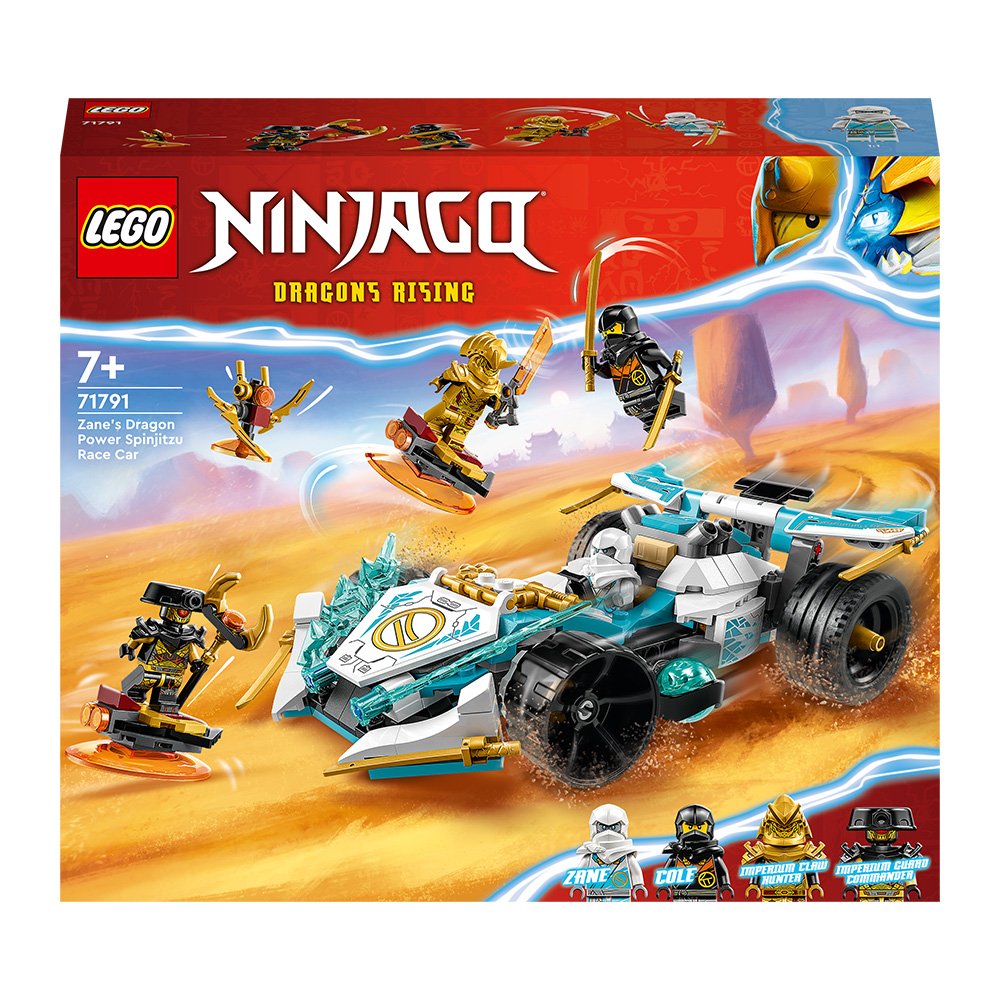 Lego(r) Ninjago Zane's Dragon Power Spinjitzu Power Car (71791) Toys & Games