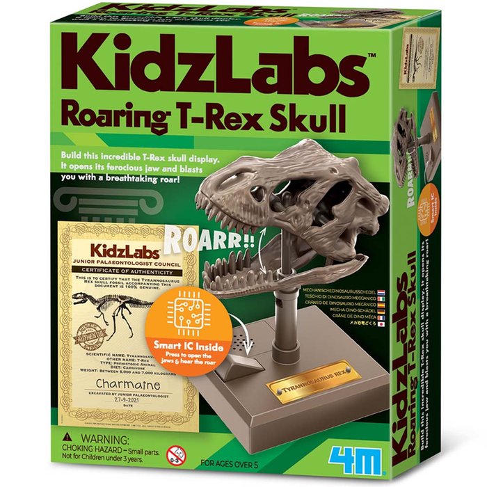 T-Rex Roaring Skull Kit 