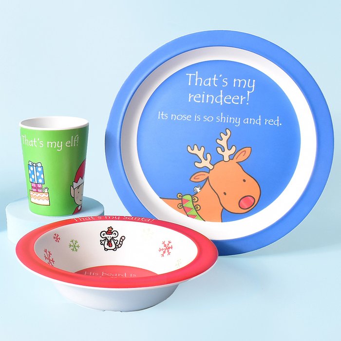 That's not my raindeer dinner set