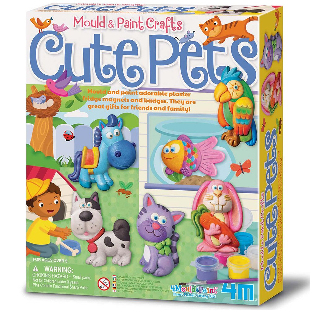 Great Gizmos Mould & Paint Cute Pets Toys & Games