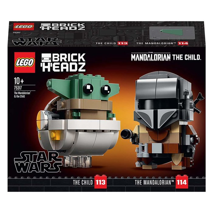 LEGO® Brick Headz Mandalorian & the Child (75317)
