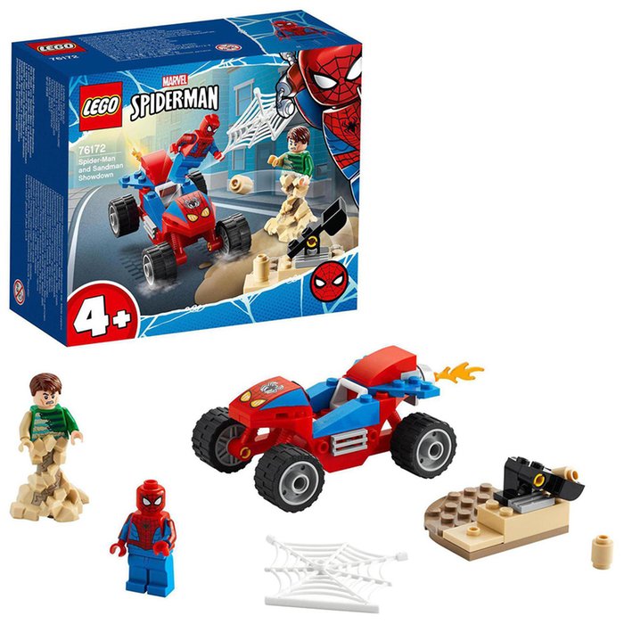 LEGO Marvel Spider-Man & Sandman Showdown Toy 76172