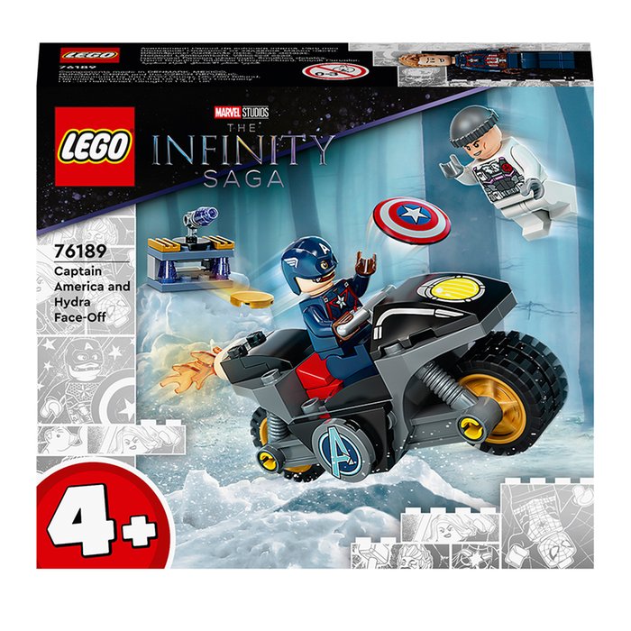 LEGO Marvel Captain America Hydra Face-Off Set (76189)