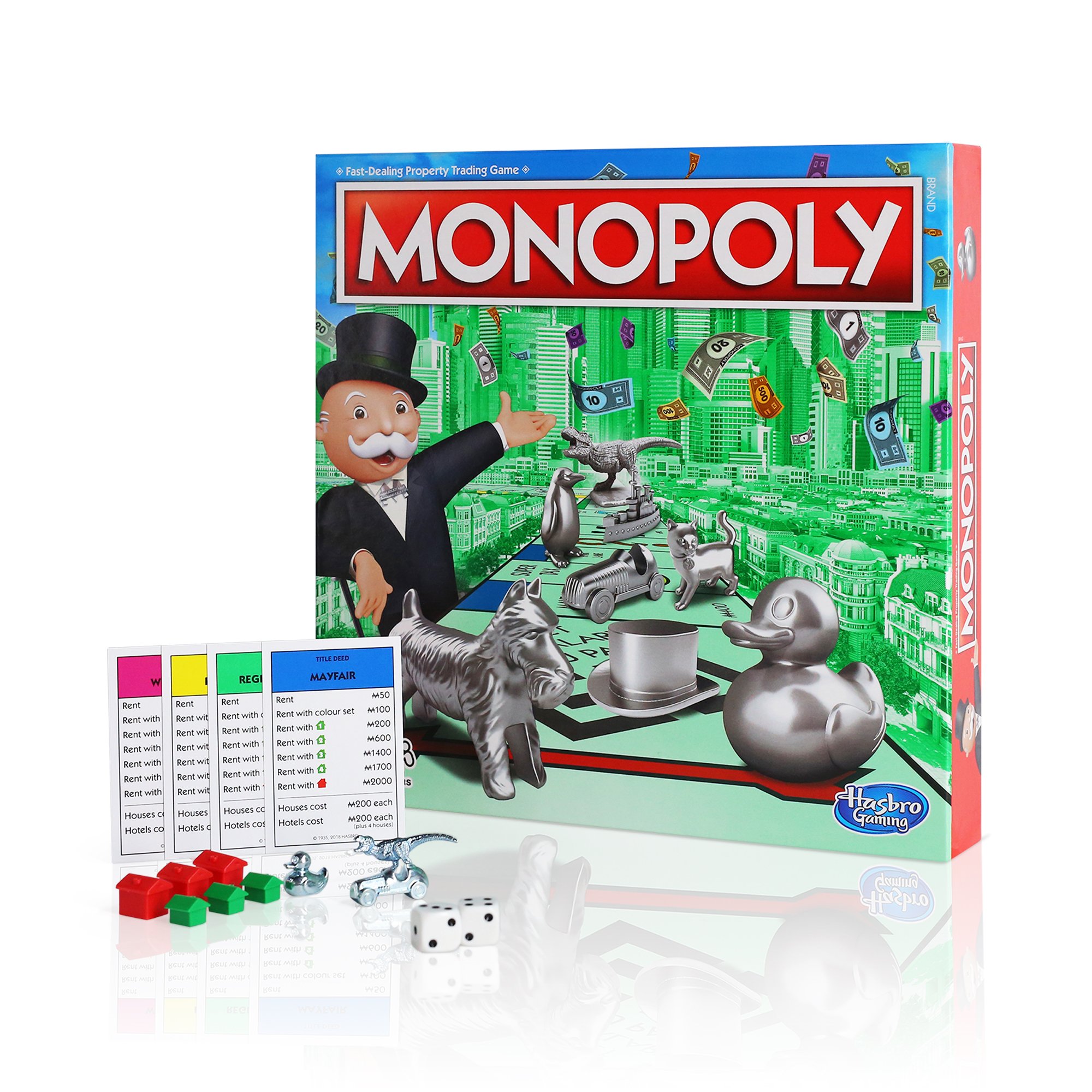 Moonpig Monopoly Classic Board Game Toys & Games
