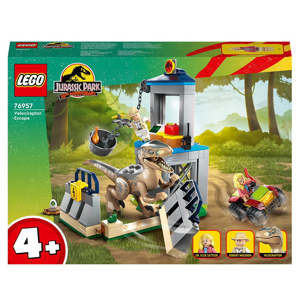 Lego(r) Jurassic Park Velociraptor Escape (76957) Toys & Games