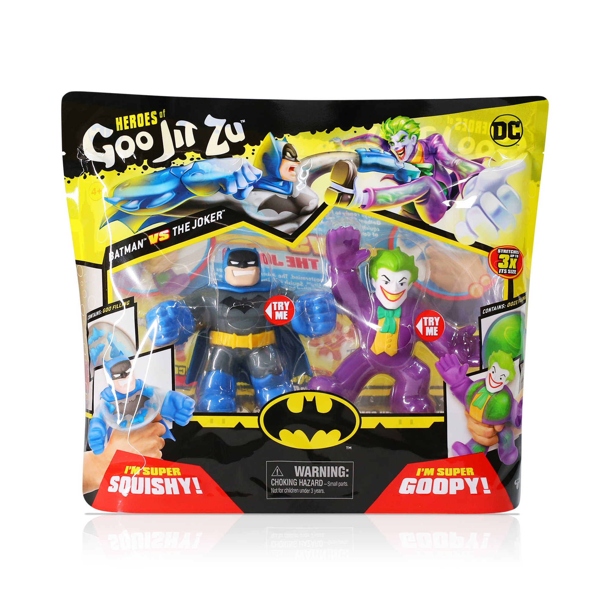 Dc Comics Heroes Of Goo Jit Zu Dc - Batman Vs Joker Toys & Games