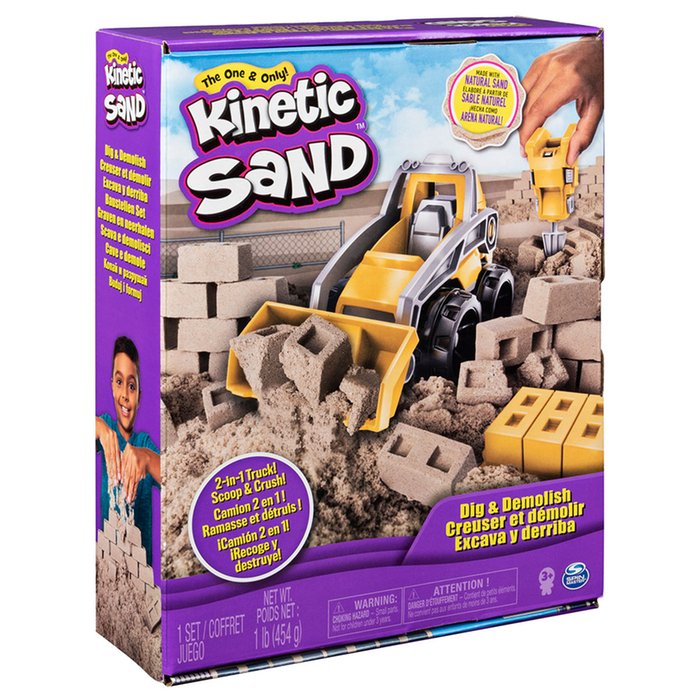 Kinetic Sand Dig 'n' Demolish Playset
