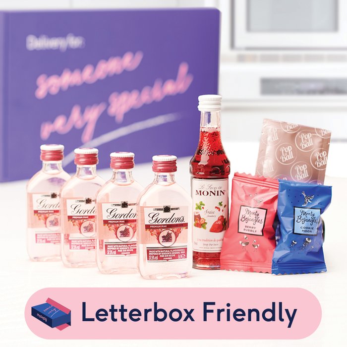 Gordons Pink Gin Letterbox Gift Set