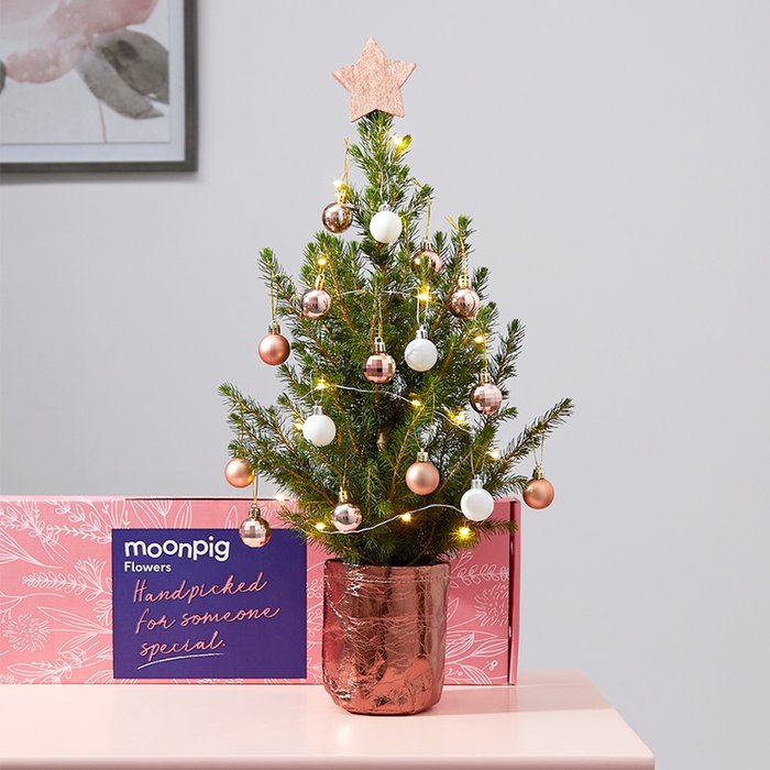 The Letterbox Rose Gold Christmas Tree