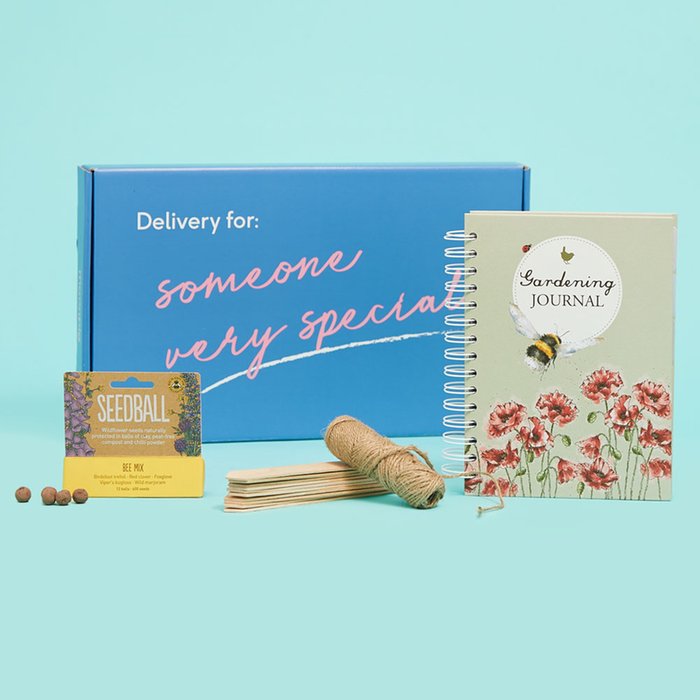 The Letterbox Gardening Seeds & Journal Gift Set Moonpig