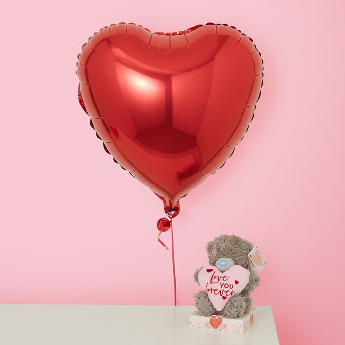 Heart Balloon & Tatty Teddy Gift Set