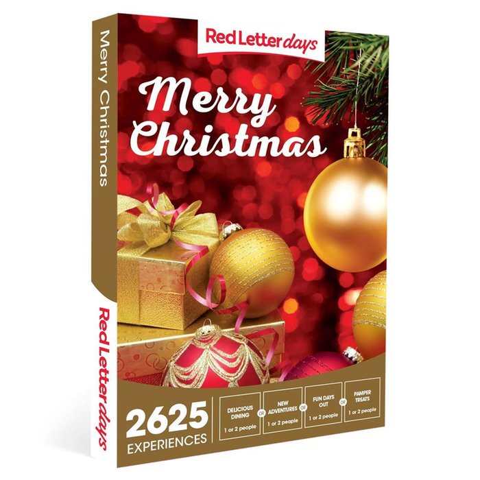 Red Letter Days Merry Christmas Gift Voucher