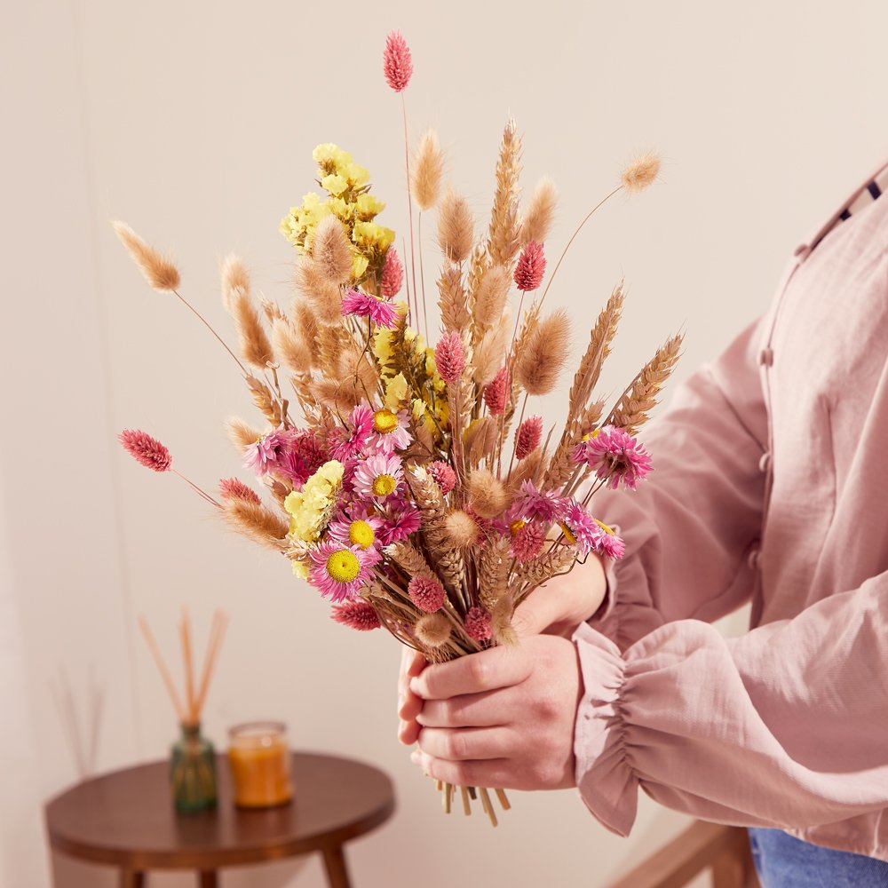 The Bright Dried Gift Flowers