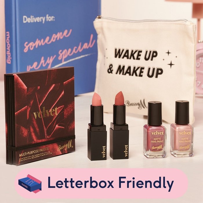 Barry M Velvet Makeup & Nail Letterbox Gift