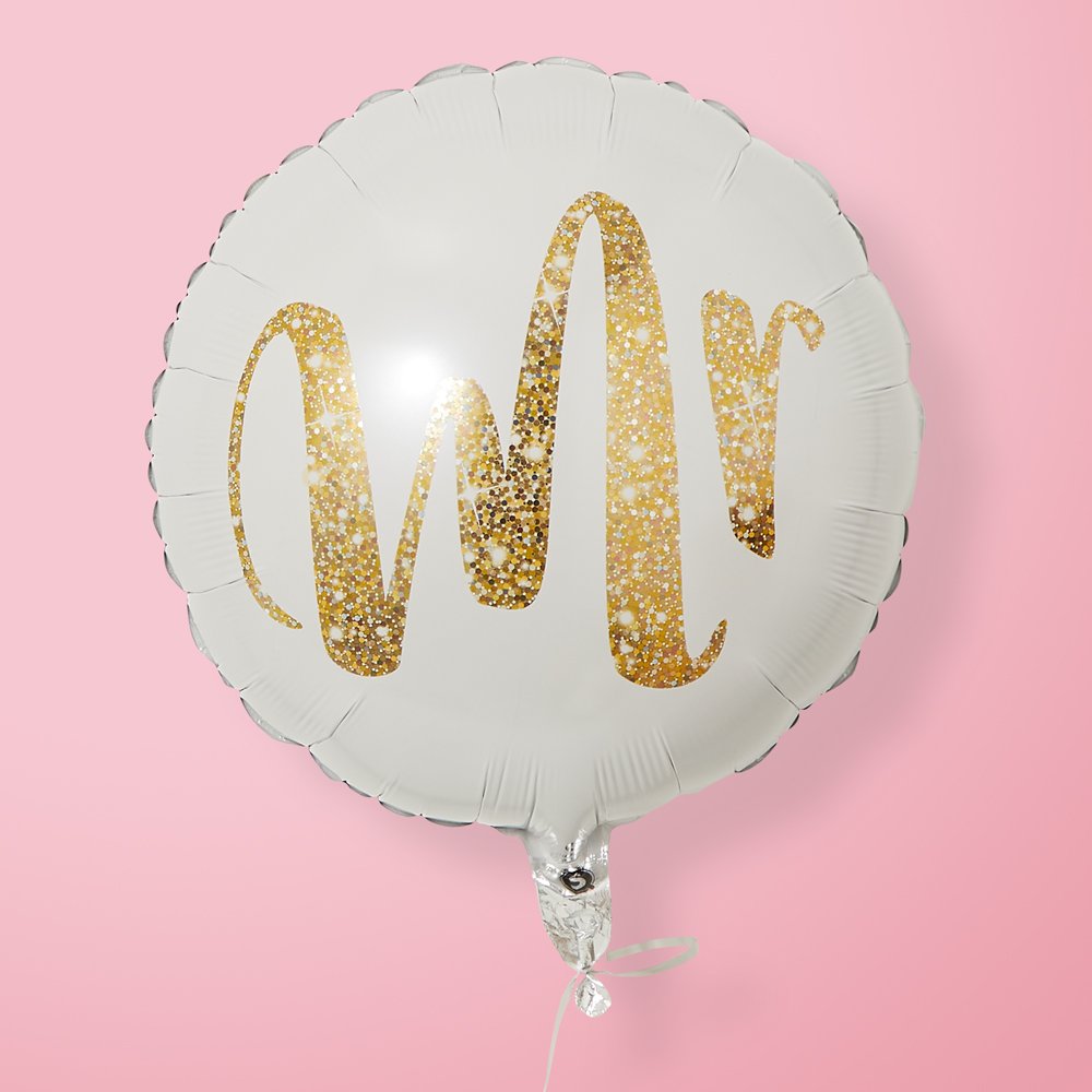 Mr Gold Balloon