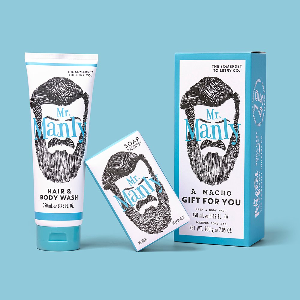 Mr Perfect & Friends Mr Manly Macho Grooming Gift Set