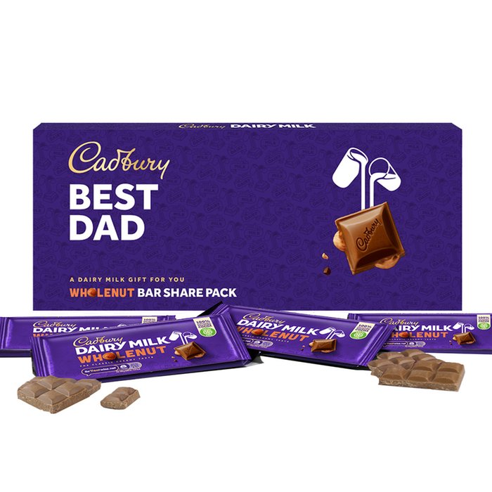 Cadbury Wholenut Best Dad Share Pack
